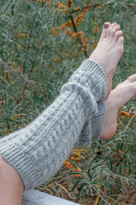 Фото товара 20309, шерстяные гетры